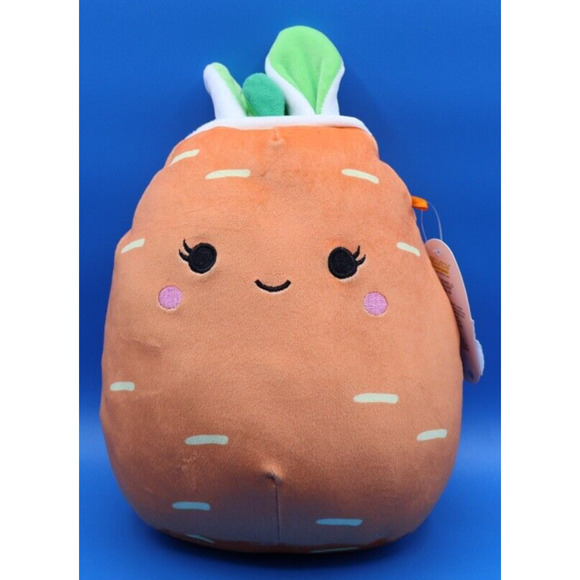 Squishmallows Caroleena the Carrot 10" Plush Stuffed Animal With Tag 2022 - Picture 1 of 8